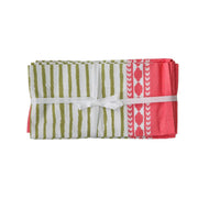 Crissy Cotton Canvas Printed Napkins - Set of 4