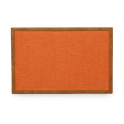 Acre Orange Cotton Jute Contract-Grade Jewelry Box