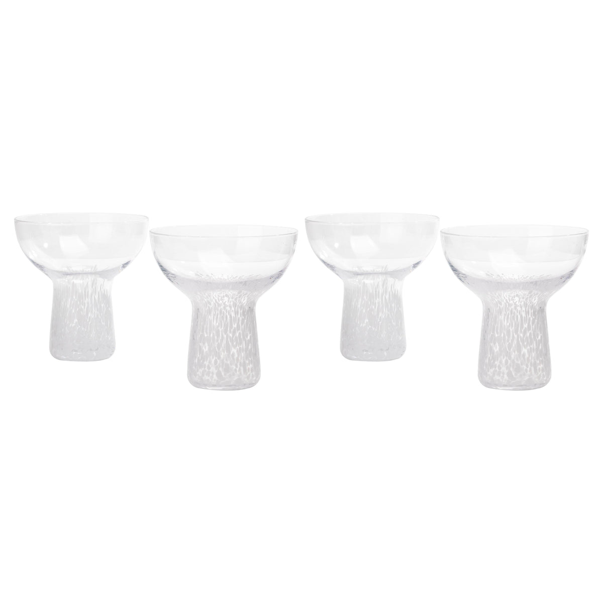 Dottie Handblown Cocktail Glass - Set of 4