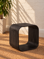 Walter Side Table in Midnight Cafe