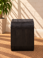 Walter Side Table in Midnight Cafe