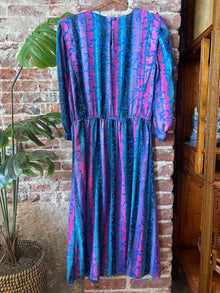 Color Splash Satin Dress