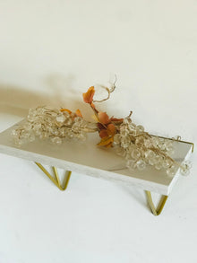 Pair of Clear Glass Grapes