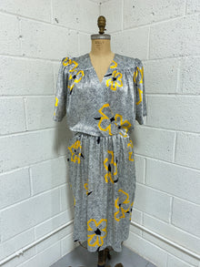 Vintage 80’s Graphic Dress (11-12)