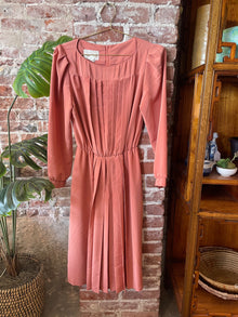 Pleated Pink Dress