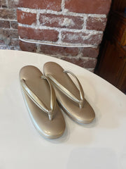 Vintage Golden Geta Sandals