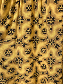 Gold and Black Floral Comfy Pants (22W)