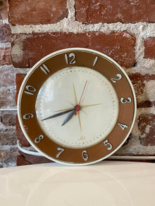 Vintage Lux Plugin Wall Clock