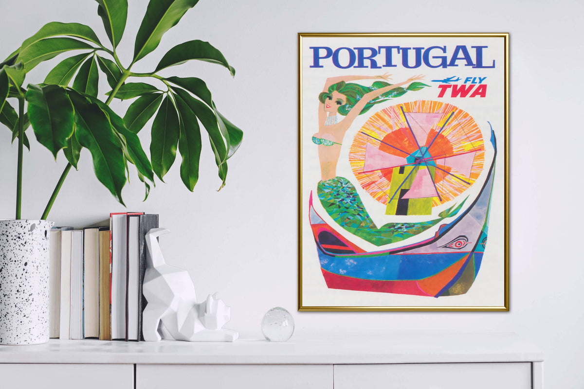 Portugal Airline Poster