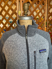 Patagonia Grey Zip Up Sweater (S)