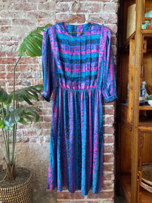 Color Splash Satin Dress