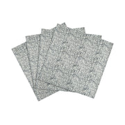 Crissy Cotton Canvas Printed Napkins - Set of 4