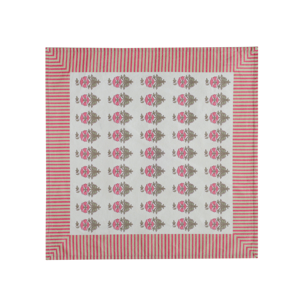 Crissy Cotton Canvas Printed Napkins - Set of 4
