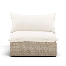 Cali Performance Fabric & Wicker Outdoor Armless Chair