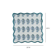 Crissy Cotton Canvas Printed Napkins - Set of 4
