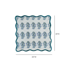 Crissy Cotton Canvas Printed Napkins - Set of 4