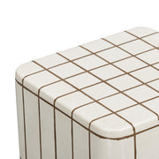 Tatiana Square Concrete Indoor/Outdoor Side Table