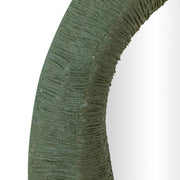 Orpheus 22"X28" Forest Green Lightweight Faux Stone Thick Wall Mirror
