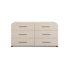 Marissa 62" Ash 6-Drawer Dresser