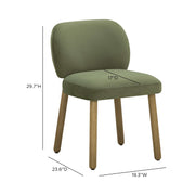 Foxy Performance Fabric Dining Chair