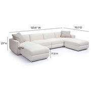 Perry 6-Piece Modular U-Sectional