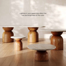 Cynthia 54" Concrete Indoor/Outdoor Dining Table