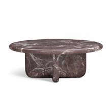 Juju Faux Marble Indoor/Outdoor Round Coffee Table (24"-32")