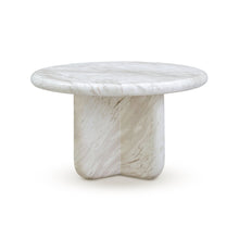 Juju Faux Marble Indoor/Outdoor Round Coffee Table (24"-32")