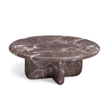 Juju 2-Piece Faux Marble Indoor/Outdoor Nesting Coffee Table Set
