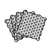 Crissy Cotton Canvas Printed Napkins - Set of 4