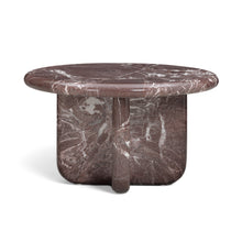 Juju 2-Piece Faux Marble Indoor/Outdoor Nesting Coffee Table Set