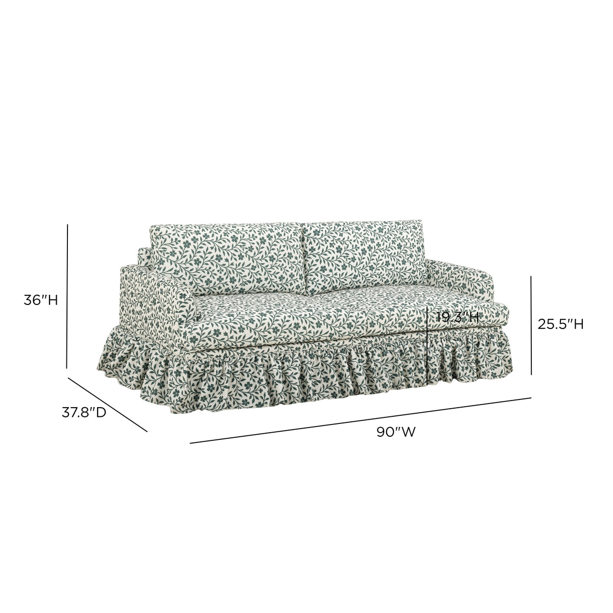 Gertrude 90" Sofa