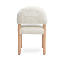 Bruno Thick Performance Chenille Arched Back Dining Chair