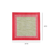 Crissy Cotton Canvas Printed Napkins - Set of 4