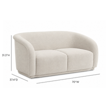 Yara 70" Loveseat by Inspire Me! Home Decor