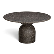 Cynthia 54" Concrete Indoor/Outdoor Dining Table