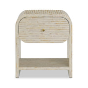 Borno 20" Mother of Pearl Nightstand