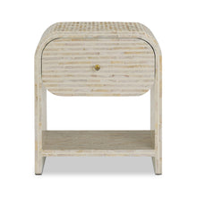 Borno 20" Mother of Pearl Nightstand