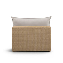 Cali Performance Fabric & Wicker Outdoor Armless Chair