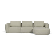 Noor 3-Piece XL 128" Modular Sectional