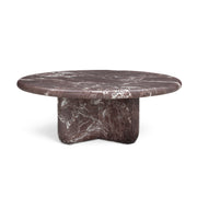 Juju Faux Marble Indoor/Outdoor Round Coffee Table (24"-32")