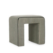 Byron Square Cotton Jute Ottoman
