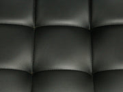 Black Square Tufted Office Chair