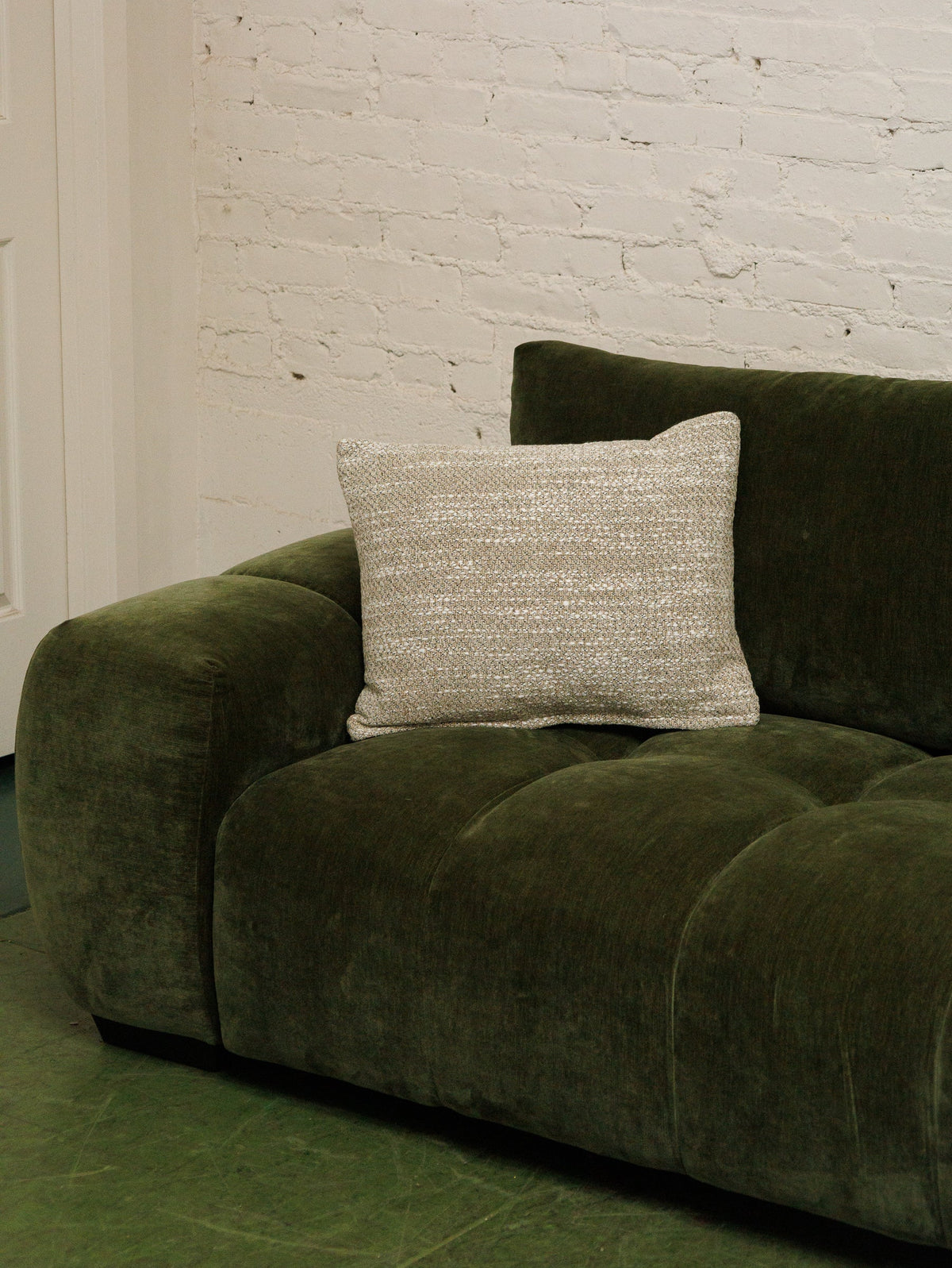 Rectangular Pillow in Sweater Desert