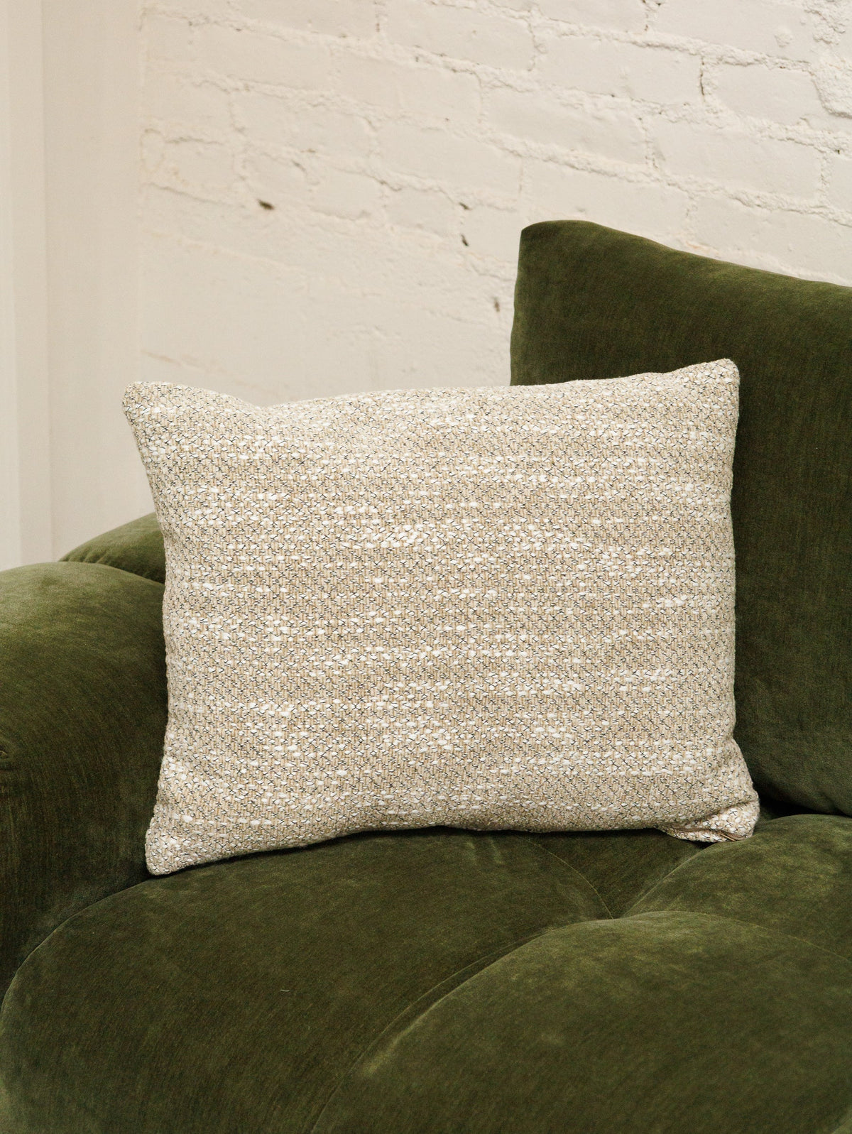 Rectangular Pillow in Sweater Desert
