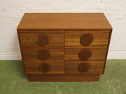 Moonlight 6 drawer Chest of Drawers