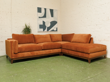 Lisette Sectional with Bumper Chaise