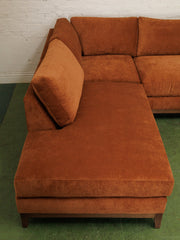 Lisette Sectional with Bumper Chaise