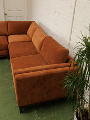 Lisette Sectional with Bumper Chaise