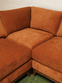 Lisette Sectional with Bumper Chaise